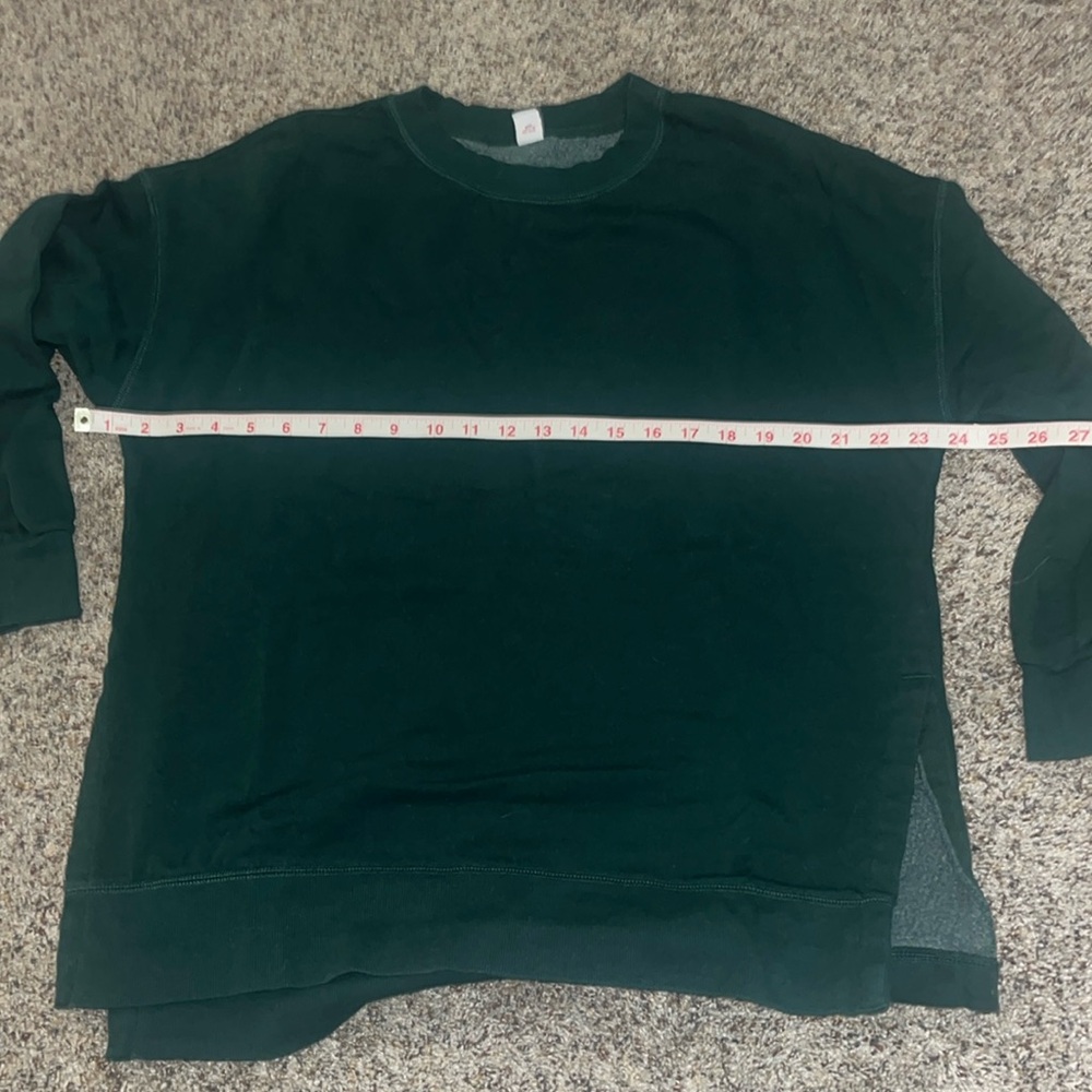 Tunic sweatshirt